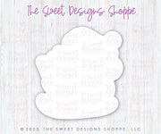 Cookie Cutters and Stencils - Bundle - PYOC Santa in Sleigh - Cookie Cutter & Stencil - The Sweet Designs Shoppe - TSDS - - ALL,Bundle,Bundles,Christmas,Christmas / Winter,Promocode,PYO,PYOC Cutter-Stencil