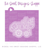 Cookie Cutters and Stencils - Bundle - PYOC Tractor - Cookie Cutter & Stencil - The Sweet Designs Shoppe - TSDS - - ALL,Bundle,Bundles,Fantasy,Farm,Kids / Fantasy,Promocode,PYO,PYOC Cutter-Stencil,valentine,valentines