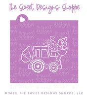 Cookie Cutters and Stencils - Bundle - PYOC Tractor - Cookie Cutter & Stencil - The Sweet Designs Shoppe - TSDS - - ALL,Bundle,Bundles,Fantasy,Farm,Kids / Fantasy,Promocode,PYO,PYOC Cutter-Stencil,valentine,valentines