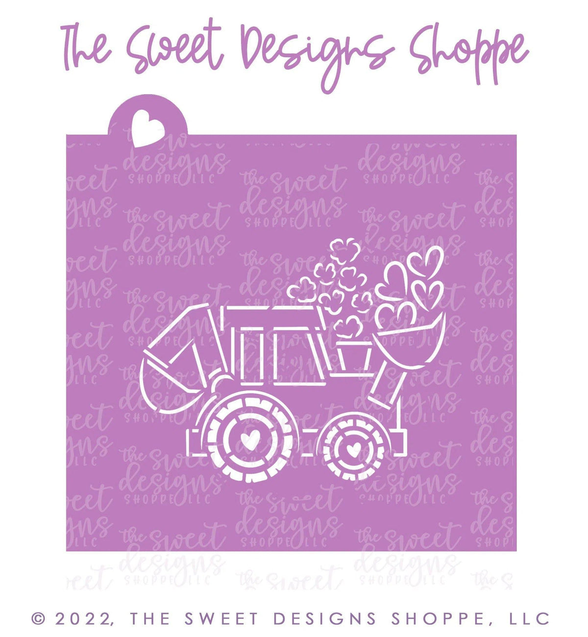 Cookie Cutters and Stencils - Bundle - PYOC Tractor - Cookie Cutter & Stencil - The Sweet Designs Shoppe - TSDS - - ALL,Bundle,Bundles,Fantasy,Farm,Kids / Fantasy,Promocode,PYO,PYOC Cutter-Stencil,valentine,valentines