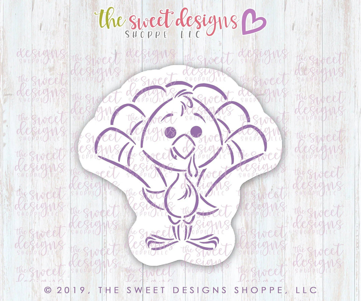 Cookie Cutters and Stencils - Bundle - PYOC Turkey - Cookie Cutter & Stencil - The Sweet Designs Shoppe - TSDS - - ALL,Bundle,Bundles,Fall,Fall / Thanksgiving,Promocode,PYO,PYOC Cutter-Stencil