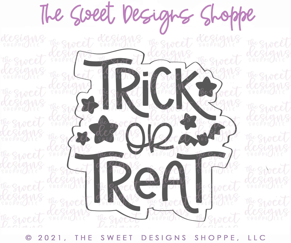 Cookie Cutters and Stencils - Bundle - Trick or Treat 2021 - Cookie Cutter & Stencil - The Sweet Designs Shoppe - TSDS - - ALL,Bundle,Bundles,halloween,Promocode
