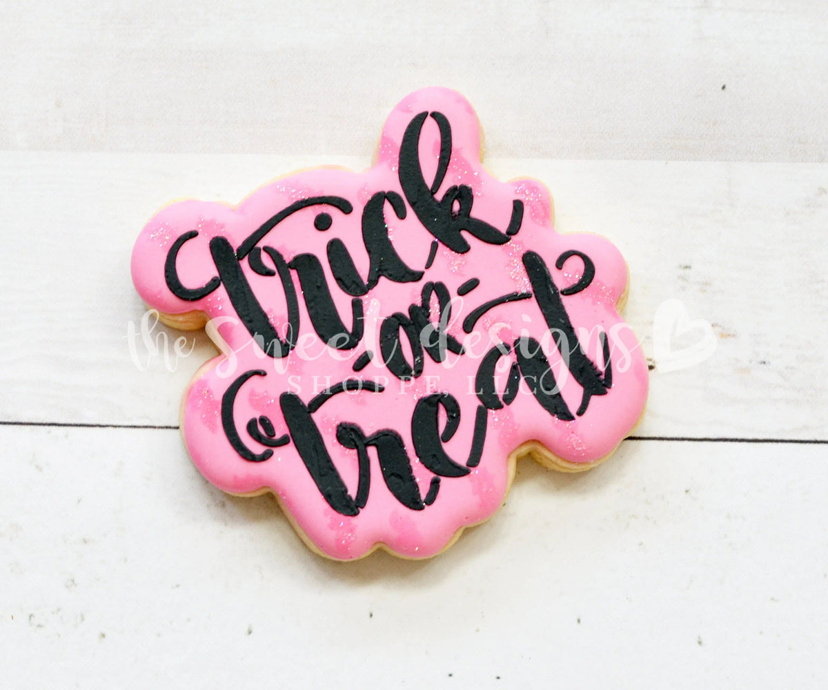Cookie Cutters and Stencils - Bundle - Trick or Treat - Cookie Cutter & Stencil - The Sweet Designs Shoppe - TSDS - - ALL,Bundle,Bundles,halloween,Promocode