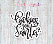 Cookie Cutters and Stencils - Cookies for Santa - Bundle (Cookie Cutter & Stencil) - The Sweet Designs Shoppe - TSDS - - ALL,Bundle,Bundles,Christmas,Christmas / Winter,Christmas Cookies,Promocode