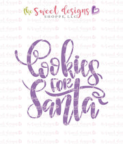 Cookie Cutters and Stencils - Cookies for Santa - Bundle (Cookie Cutter & Stencil) - The Sweet Designs Shoppe - TSDS - - ALL,Bundle,Bundles,Christmas,Christmas / Winter,Christmas Cookies,Promocode