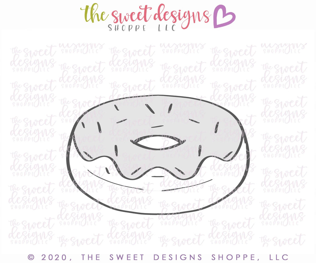 Cookie Cutters - Apple Cider Donut - Cookie Cutter - The Sweet Designs Shoppe - - ALL, Cookie Cutter, couple, couples, Fall / Thanksgiving, Food, Food and Beverage, Food beverages, Promocode, Sweet, Sweets, valentine, valentines