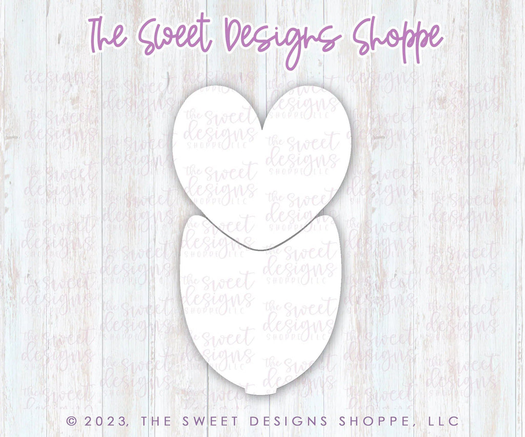 Cookie Cutters - Apple Heart Flower Set - Set of 2 - Cookie Cutters - The Sweet Designs Shoppe - Set of 2 - Cutters - ALL, Cookie Cutter, Easter / Spring, Grad, Graduation, graduations, Mini Set, Mini Sets, MOM, mother, Mothers Day, Promocode, regular sets, School / Graduation, set, sets, Spring, Teacher, Teacher Appreciation, teaching partners, valentine, Valentine's