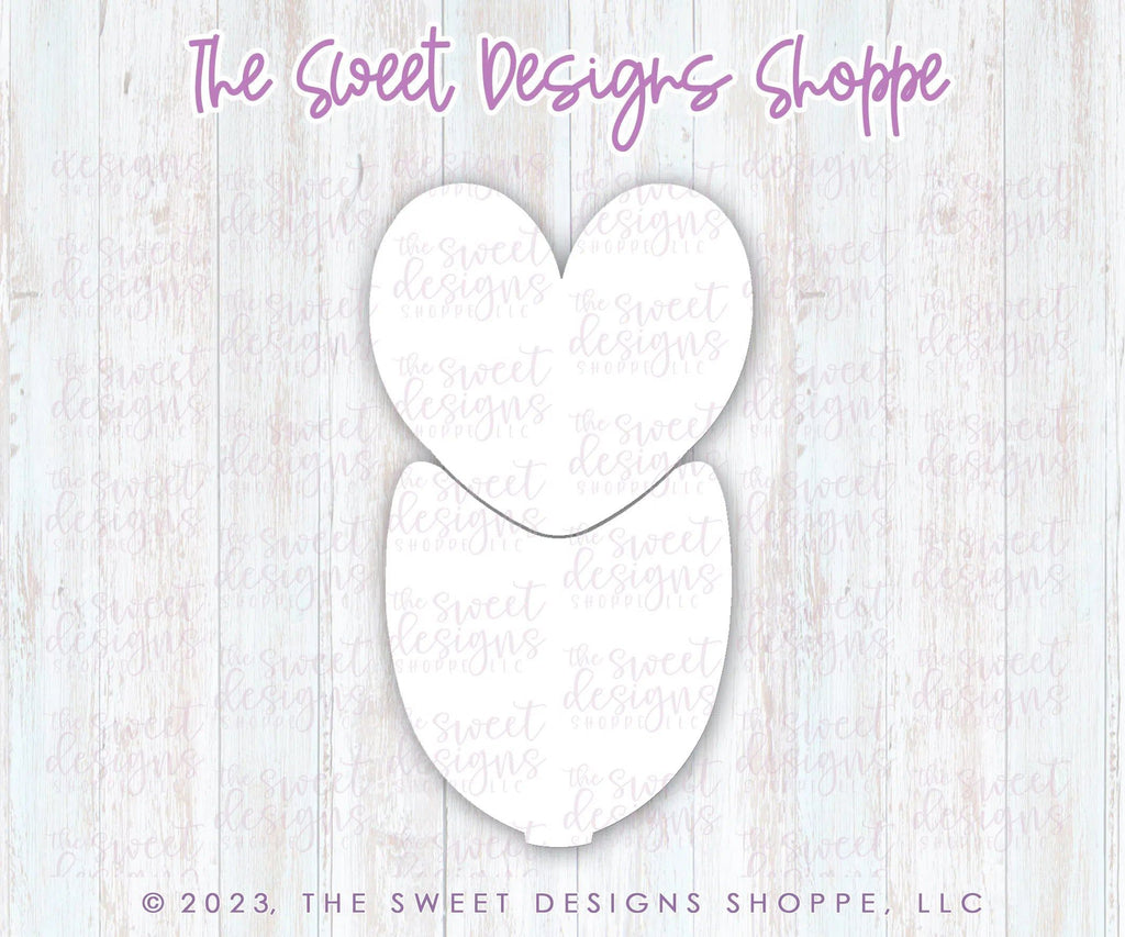 Cookie Cutters - Apple Heart Flower Set - Set of 2 - Cookie Cutters - The Sweet Designs Shoppe - TSDS - - ALL,Cookie Cutter,Easter / Spring,Grad,Graduation,graduations,Mini Set,Mini Sets,MOM,mother,Mothers Day,Promocode,regular sets,School / Graduation,set,sets,Spring,STL,Teacher,Teacher Appreciation,teaching partners,valentine,Valentine's