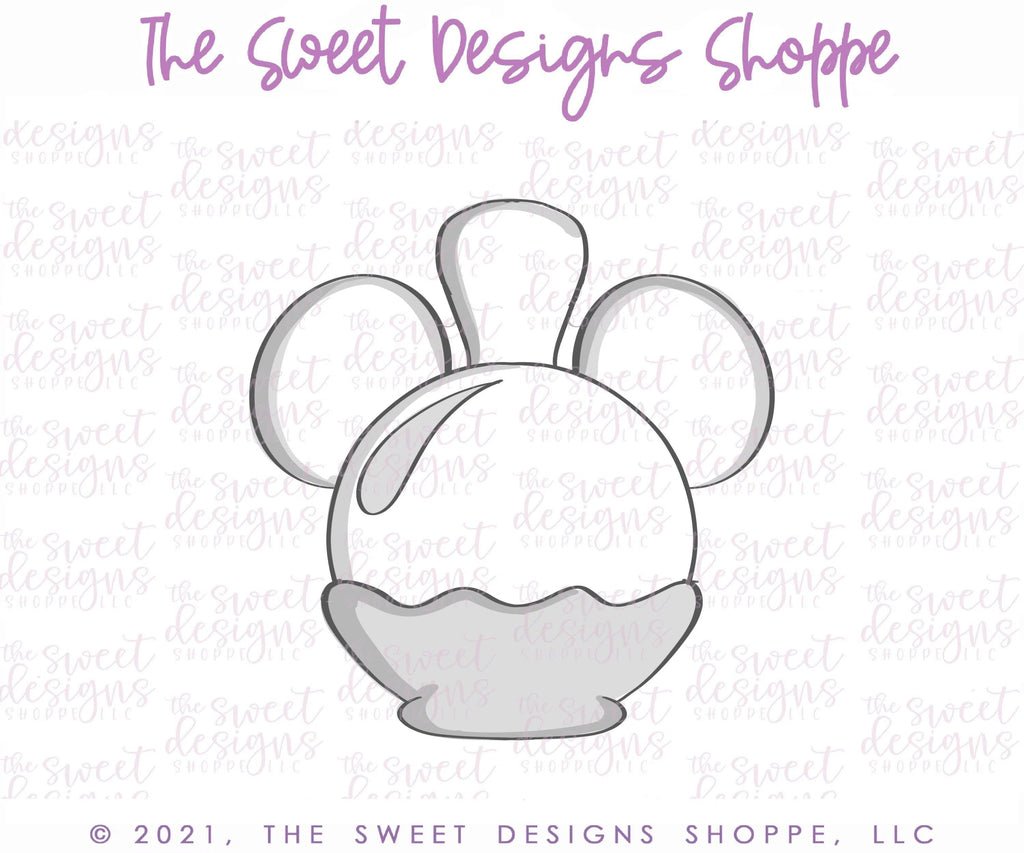 Cookie Cutters - Apple Theme Park Snack - Cookie Cutter - The Sweet Designs Shoppe - TSDS - - ALL,Birthday,Cookie Cutter,Food,Food and Beverage,Food beverages,kids,Kids / Fantasy,mouse,Promocode,summer,Sweet,Sweets,Theme Park,Travel