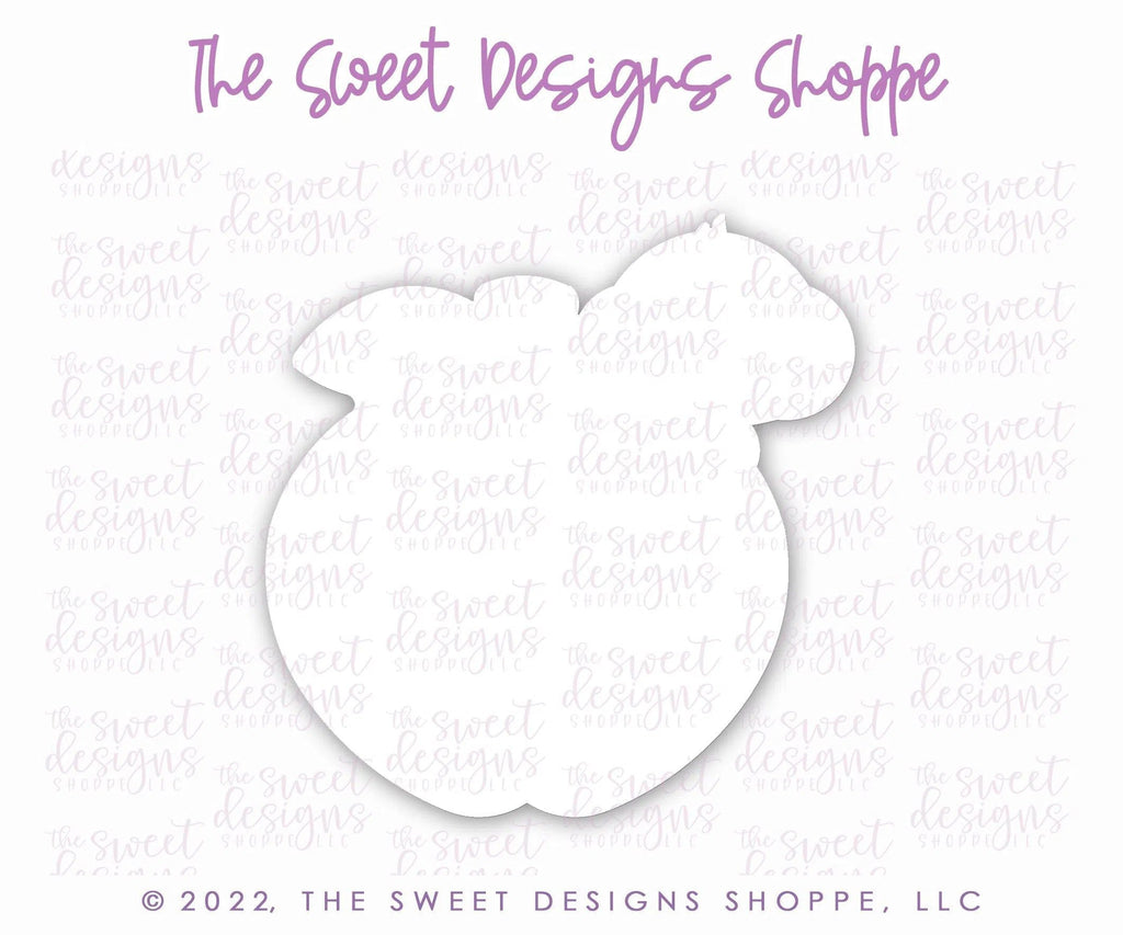 Cookie Cutters - Apple with Cute Worm - Cookie Cutter - The Sweet Designs Shoppe - TSDS - - ALL,Cookie Cutter,Food,Food and Beverage,Food beverages,Grad,graduations,Lady Milk Stache,Lady MilkStache,LadyMilkStache,Promocode,School,School / Graduation,school supplies,STL,teacher,teacher appreciation