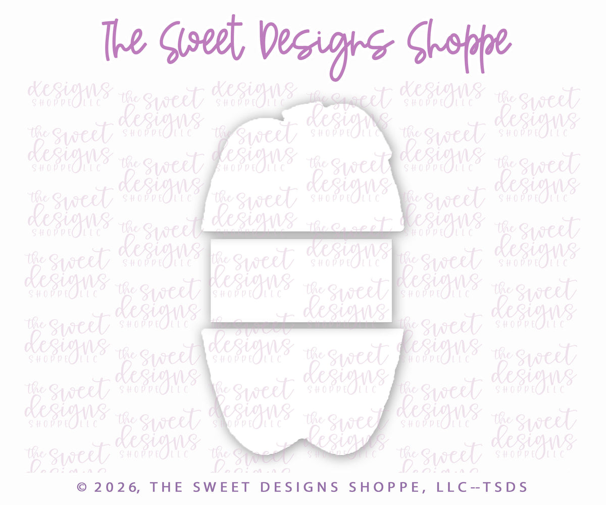 Cookie Cutters - Apple with Ruler Set - Set of 3 - Cookie Cutters - The Sweet Designs Shoppe - TSDS - - ALL,back to school,BTS,Cookie Cutter,Grad,Graduation,graduations,Mini Set,Mini Sets,Promocode,regular sets,School,School / Graduation,set,sets,STL,Teacher,Teacher Appreciation