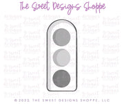 Cookie Cutters - Arch Traffic Light - Cookie Cutter - The Sweet Designs Shoppe - TSDS - - ALL,baby toys,basic,Basic Shapes,BasicShapes,car,Cookie Cutter,formula,formula 1,kids,Kids / Fantasy,nascar,Plaque,Plaques,PLAQUES HANDLETTERING,Promocode,race,sports,STL,toys,transportation