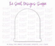 Cookie Cutters - Arch Window - Cookie Cutter - The Sweet Designs Shoppe - TSDS - - ALL,arch window,Cookie Cutter,halloween,hobbie,Hobbies,Miscelaneous,Miscellaneous,Mysterious TV,Promocode,STL,TV,tv party,window