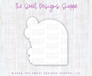 Cookie Cutters - Arch with Balloon - Cookie Cutter - The Sweet Designs Shoppe - TSDS - - ALL,arch,Birthday,Cookie Cutter,happybirthdday,kid,kids,Kids / Fantasy,Plaque,Plaques,PLAQUES HANDLETTERING,Promocode,STL