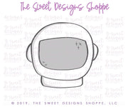 Cookie Cutters - Astronaut Face - Cookie Cutter - The Sweet Designs Shoppe - TSDS - - ALL,astronaut,Cookie Cutter,kids,Miscellaneous,Promocode,space,STL,transportation