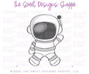 Cookie Cutters - Astronaut Set - Set of 4 - Cookie Cutters - The Sweet Designs Shoppe - TSDS - - ALL,astronaut,astronauts,Birthday,Cookie Cutter,Mini Sets,planet,Promocode,regular sets,set,space,STL,universe