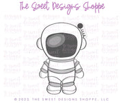 Cookie Cutters - Astronaut Set - Set of 4 - Cookie Cutters - The Sweet Designs Shoppe - TSDS - - ALL,astronaut,astronauts,Birthday,Cookie Cutter,Mini Sets,planet,Promocode,regular sets,set,space,STL,universe