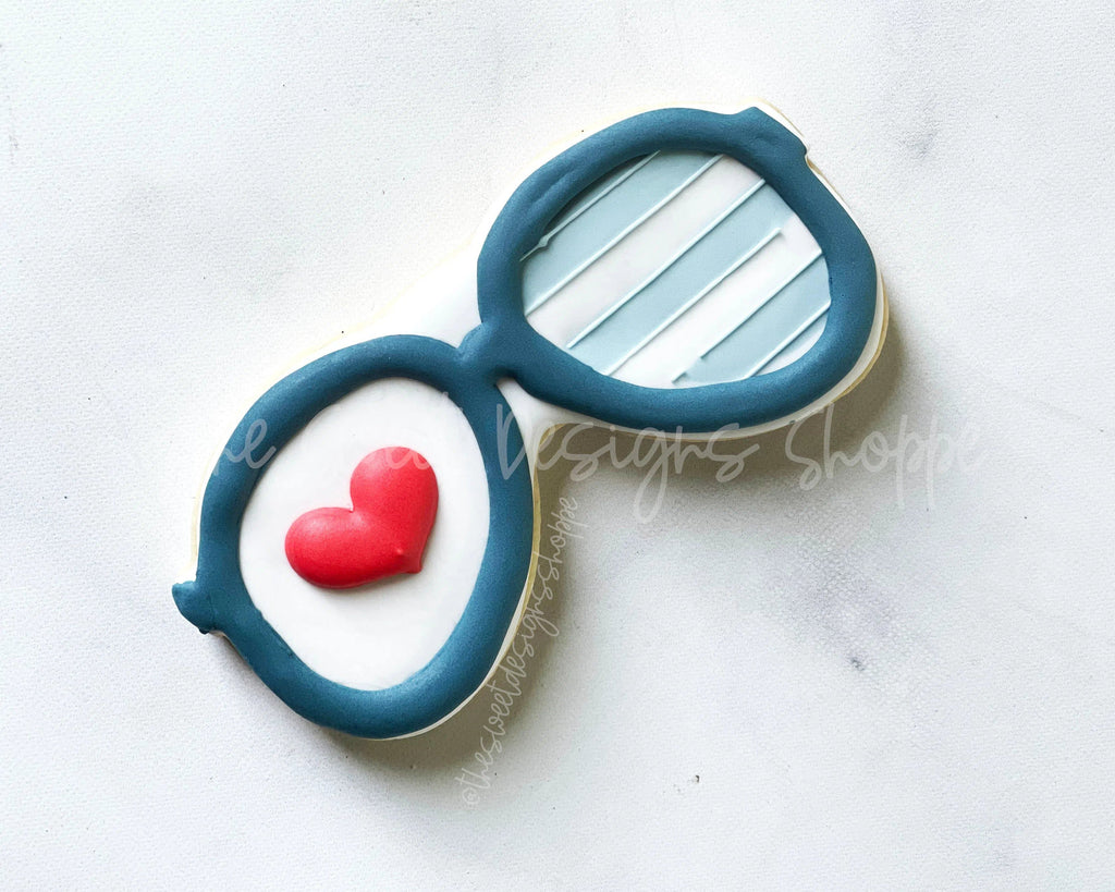 Cookie Cutters - Aviator Sunglasses - Cookie Cutter - The Sweet Designs Shoppe - - 4th, 4th July, 4th of July, ALL, aviator, bathing suit, beach, Cookie Cutter, glasses, Hobbies, Patriotic, pool, Promocode, Summer, sunglasses, topgun, USA, vacation