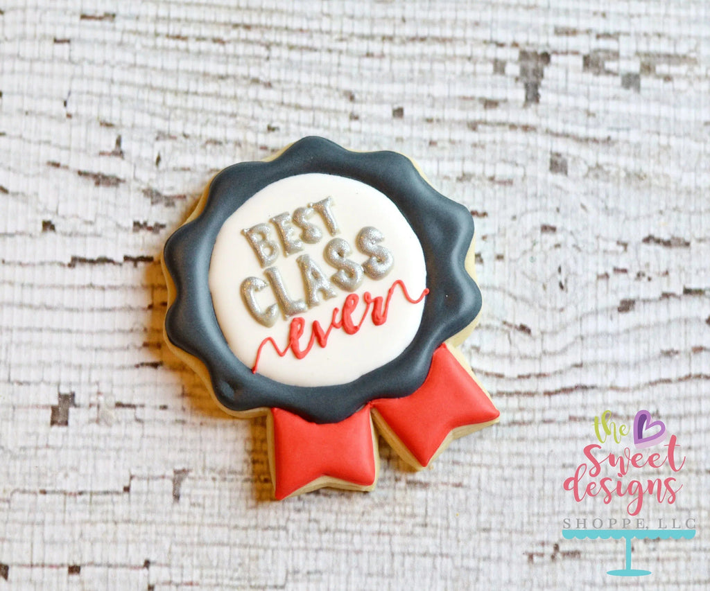 Cookie Cutters - Award Ribbon V2- Cookie Cutter - The Sweet Designs Shoppe - TSDS - - #1,4th,4th July,4th of July,ALL,award,Bachelorette,Birthday,Bridal Shower,celebration,Cookie Cutter,Customize,dad,Father,father's day,fourth of July,Graduation,grandfather,Independence,Patriotic,Plaque,Promocode,School / Graduation,STL,USA