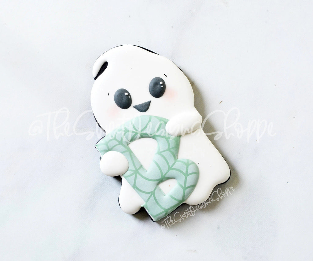 Cookie Cutters - B Peeking Ghost - Cookie Cutter - The Sweet Designs Shoppe - TSDS - - ALL,Boo,Cookie Cutter,Fall / Halloween,Fonts,Ghost,halloween,Promocode