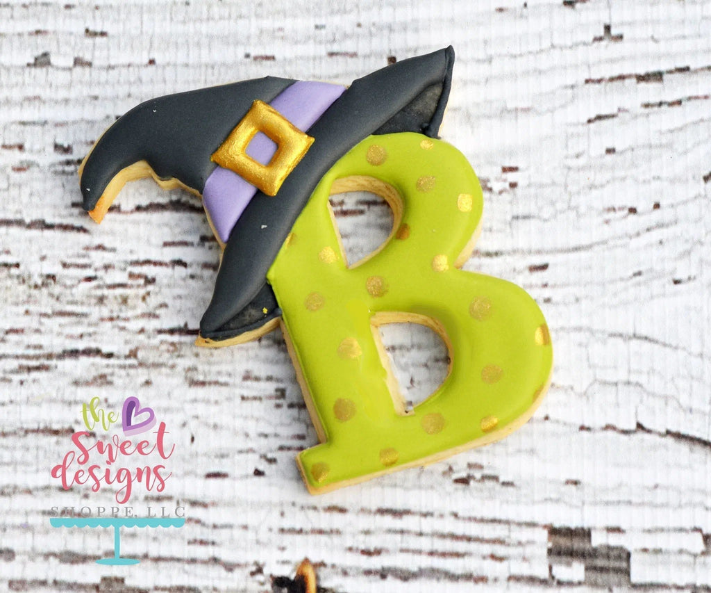 Cookie Cutters - B Witch v2- Cookie Cutter - The Sweet Designs Shoppe - - ALL, Cookie Cutter, Customize, Fall / Halloween, Fonts, halloween, Promocode