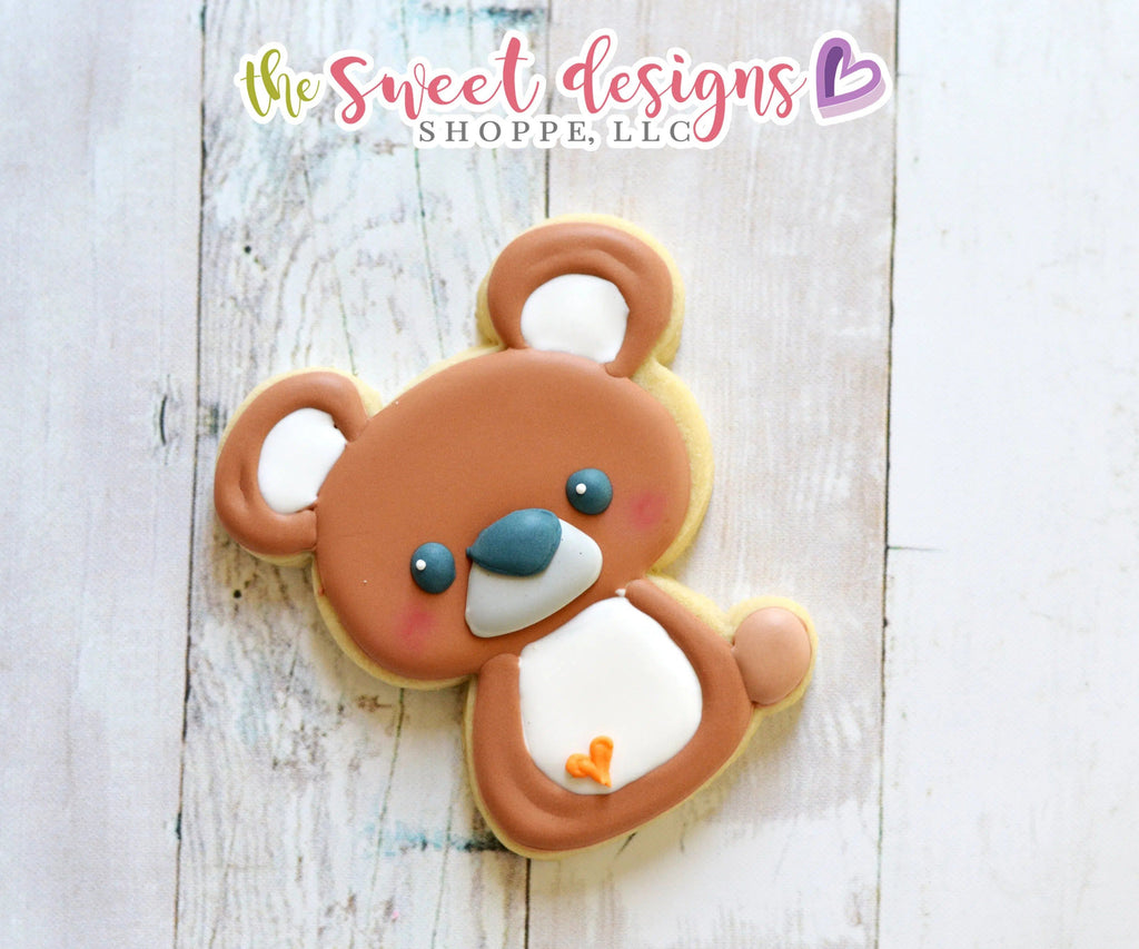Cookie Cutters - Baby Bear - Cookie Cutter - The Sweet Designs Shoppe - TSDS - - ALL,Animal,Animals,Baby,Cookie Cutter,Forest,forest animals,Promocode,Woodland