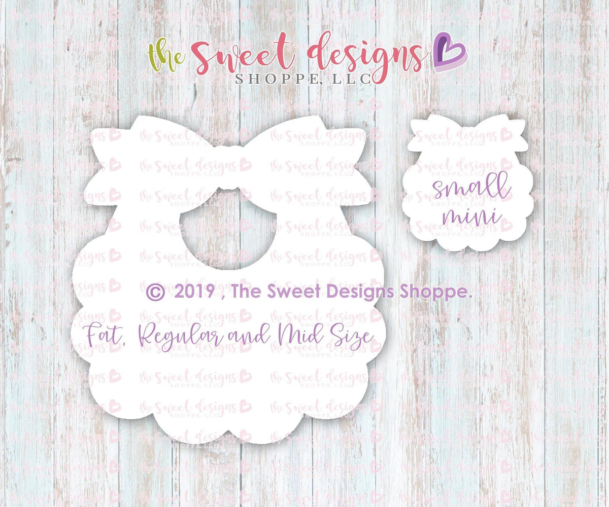 Cookie Cutters - Baby Bib 2019 - Cookie Cutter - The Sweet Designs Shoppe - TSDS - - ALL,Baby,Baptism,Clothes,Clothing / Accessories,Cookie Cutter,First Communion,newborn,Promocode,Religious,STL