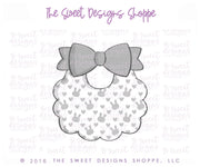 Cookie Cutters - Baby Bib 2019 - Cookie Cutter - The Sweet Designs Shoppe - TSDS - - ALL,Baby,Baptism,Clothes,Clothing / Accessories,Cookie Cutter,First Communion,newborn,Promocode,Religious,STL