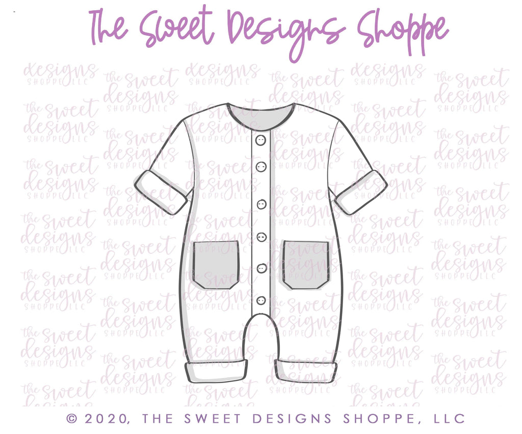 Cookie Cutters - Baby Boy Romper 2020 - Cutter - Sweet Designs Shoppe - - ALL, Baby, Clothes, Clothing / Accessories, Cookie Cutter, newborn, Promocode