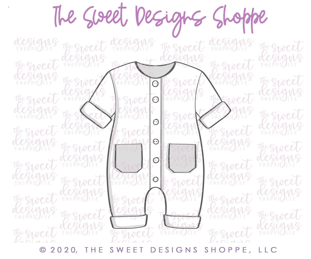 Cookie Cutters - Baby Boy Romper 2020 - Cookie Cutter - The Sweet Designs Shoppe - TSDS - - ALL,Baby,Clothes,Clothing / Accessories,Cookie Cutter,newborn,Onesie,onsie,Promocode,STL