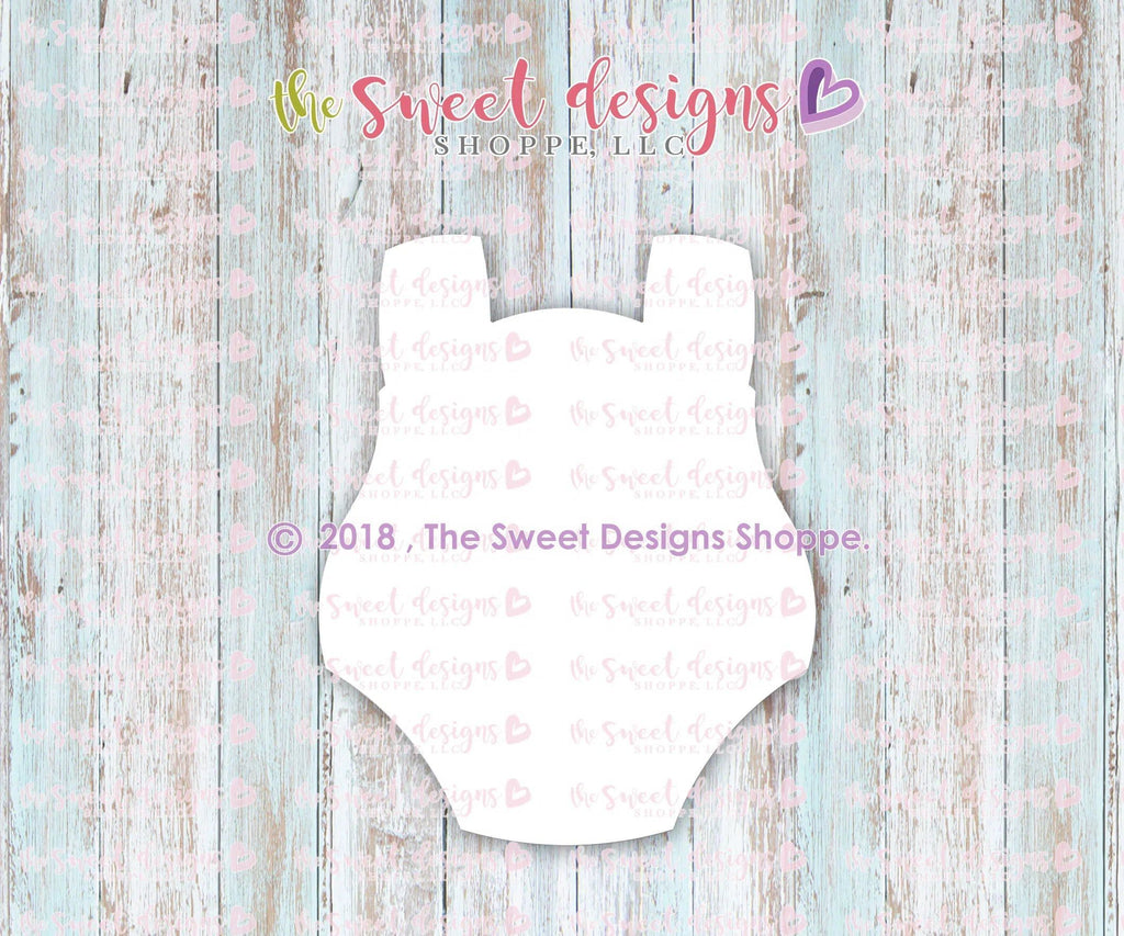 Cookie Cutters - Baby Boy Romper v2- Cookie Cutter - The Sweet Designs Shoppe - - ALL, Baby, baby shower, Clothes, Clothing / Accessories, Cookie Cutter, newborn, Promocode, wrapped