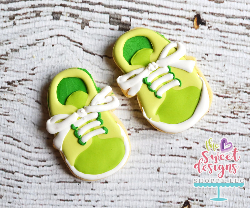Cookie Cutters - Baby Boy Sneakers v2- Cookie Cutter - Sweet Designs Shoppe - - accessory, ALL, Baby, Baby Shower, Clothes, clothing, Clothing / Accessories, Cookie Cutter, Promocode, Shoe, Shoes, Sneakers