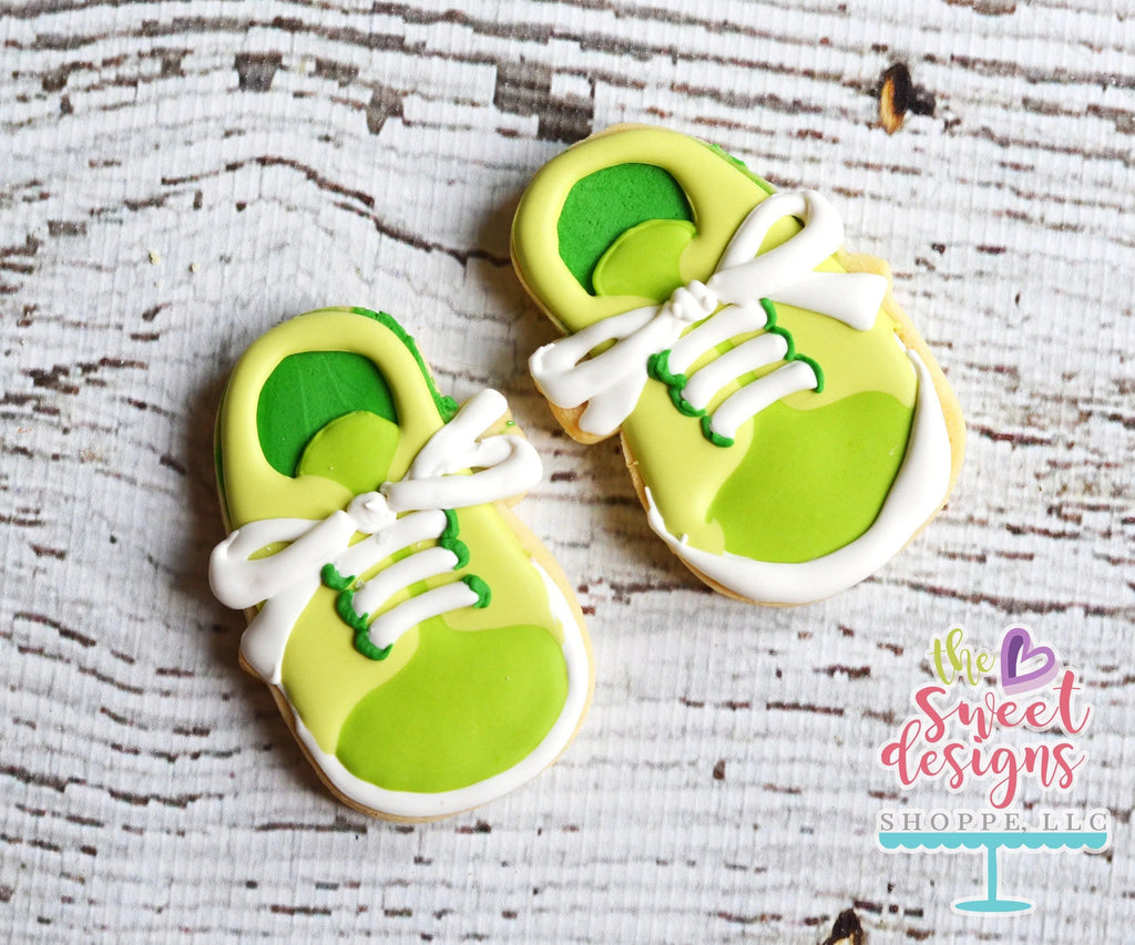 Cookie Cutters - Baby Boy Sneakers v2- Cookie Cutter - The Sweet Designs Shoppe - - accessory, ALL, Baby, Baby Shower, Clothes, clothing, Clothing / Accessories, Cookie Cutter, Promocode, Shoe, Shoes, Sneakers