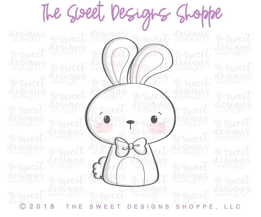 Cookie Cutters - Baby Bunny - Cookie Cutter - Sweet Designs Shoppe - - 2022EasterTop, ALL, Animal, Cookie Cutter, Easter, Easter / Spring, Promocode, Spring