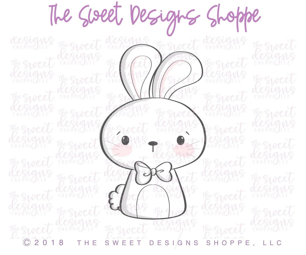 Cookie Cutters - Baby Bunny - Cookie Cutter - The Sweet Designs Shoppe - - 2022EasterTop, ALL, Animal, Cookie Cutter, Easter, Easter / Spring, Promocode, Spring