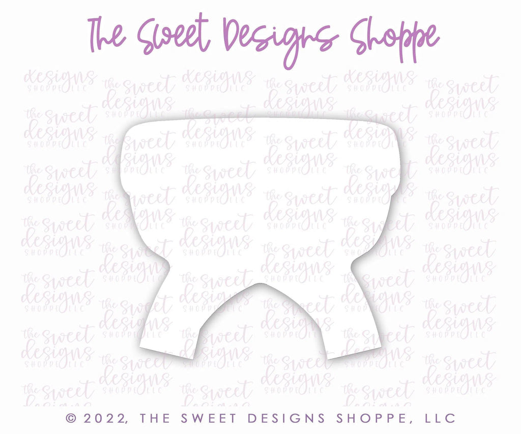 Cookie Cutters - Baby Crib - Cookie Cutter - The Sweet Designs Shoppe - - Accesories, Accessories, accessory, ALL, Baby, Baby / Kids, Baby Bib, Baby Dress, baby shower, Baby Swaddle, baby toys, Cookie Cutter, Promocode