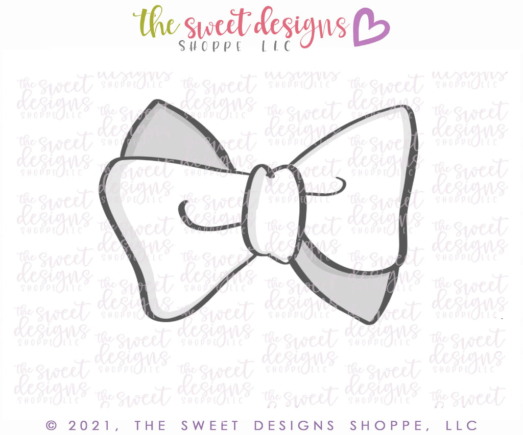 Cookie Cutters - Baby Girl Bow - Cookie Cutter - Sweet Designs Shoppe - - Accesories, Accessories, accessory, ALL, Baby, Baby / Kids, Baby Bib, Baby Dress, Baby Swaddle, baby toys, Clothing / Accessories, Cookie Cutter, kids, Kids / Fantasy, Promocode