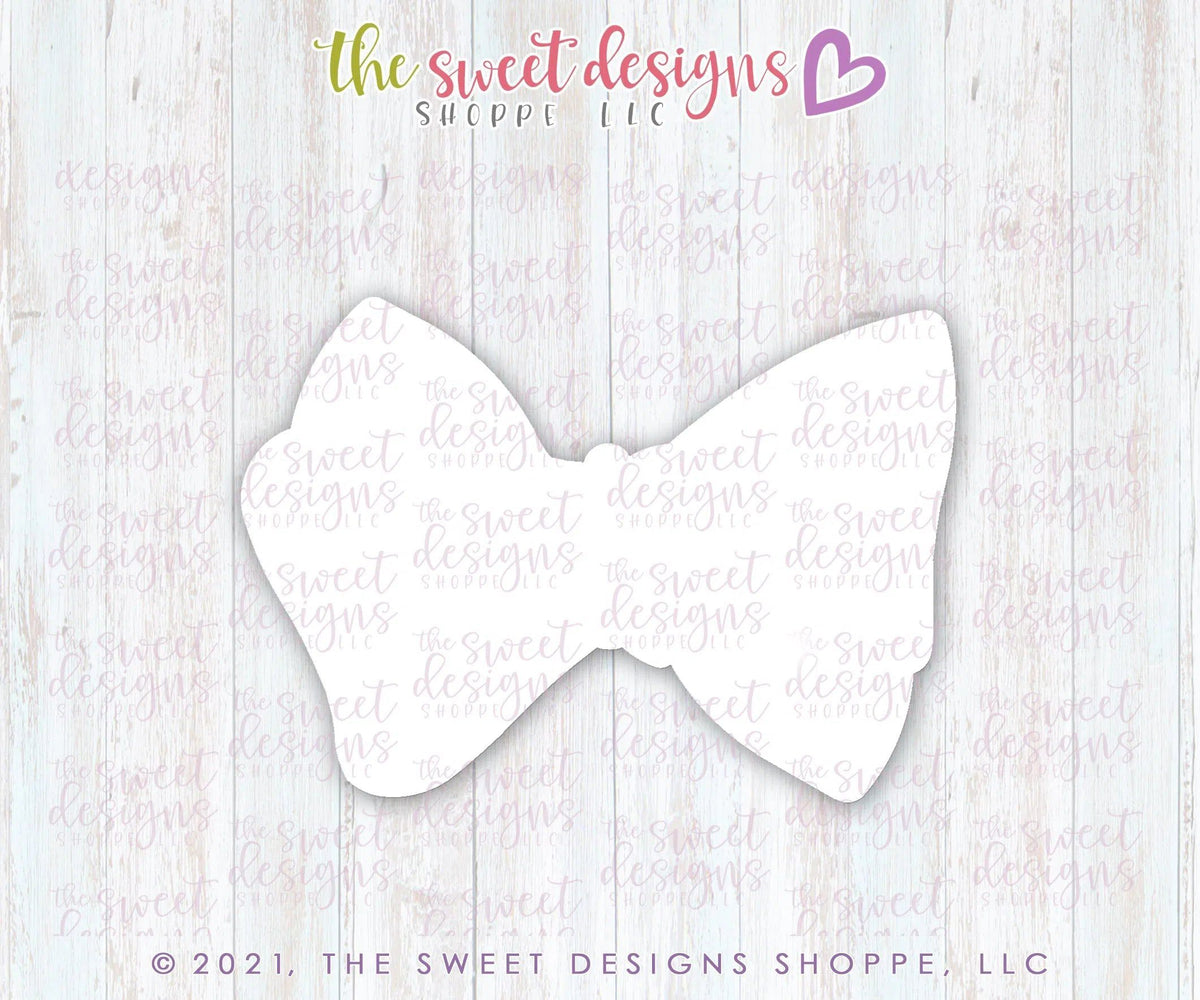 Cookie Cutters - Baby Girl Bow - Cookie Cutter - The Sweet Designs Shoppe - TSDS - - Accesories,Accessories,accessory,ALL,Baby,Baby / Kids,Baby Bib,Baby Dress,Baby Swaddle,baby toys,Clothing / Accessories,Cookie Cutter,kids,Kids / Fantasy,Promocode,STL
