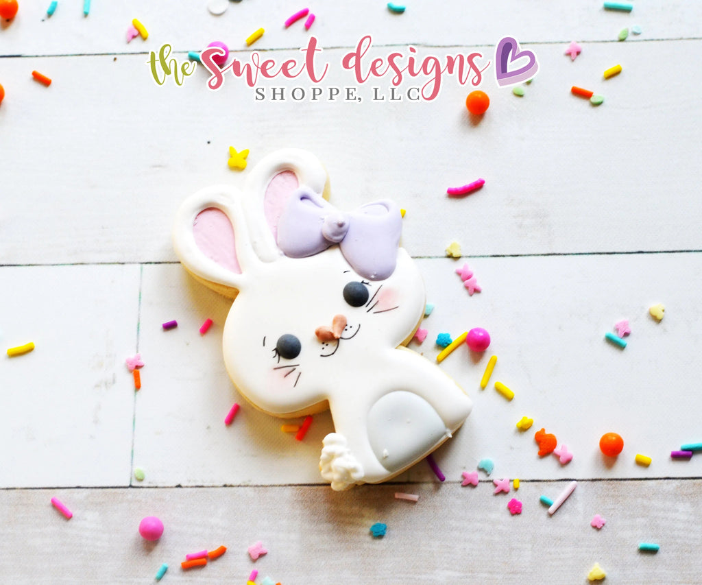 Cookie Cutters - Baby Girl Bunny - Cookie Cutter - Sweet Designs Shoppe - - ALL, Animal, Cookie Cutter, Easter, Easter / Spring, Promocode, Spring