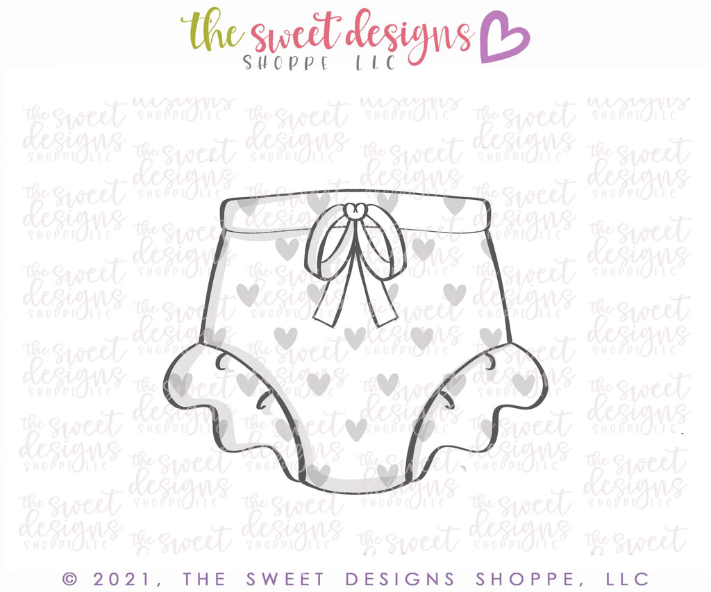Cookie Cutters - Baby Girl Diaper Cover - Cookie Cutter - Sweet Designs Shoppe - - Accesories, Accessories, accessory, ALL, Baby, Baby / Kids, Baby Bib, Baby Dress, Baby Swaddle, baby toys, Clothing / Accessories, Cookie Cutter, kids, Kids / Fantasy, Promocode