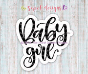 Cookie Cutters - Baby Girl Plaque - Cookie Cutter - The Sweet Designs Shoppe - TSDS - - ALL,Baby,Baby / Kids,Baby Girl,baby shower,baby shower favors,Cookie Cutter,Customize,it's a girl,lettering,Plaque,Plaques,Promocode,STL
