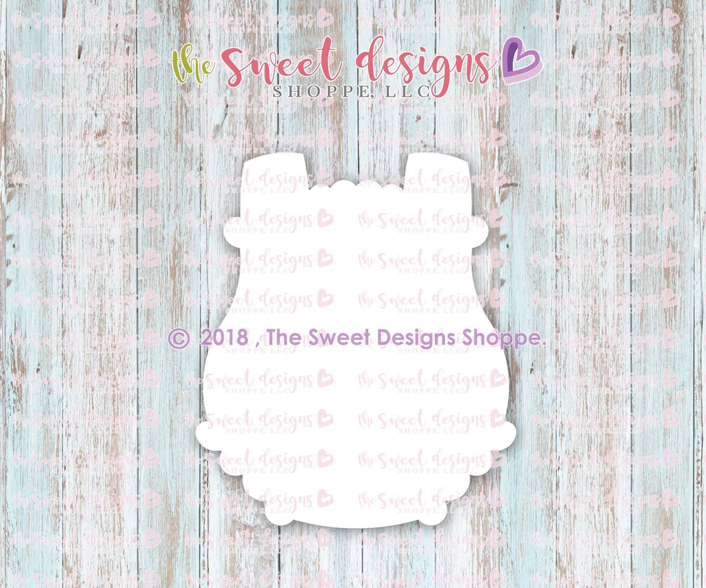 Cookie Cutters - Baby Girl Romper v2- Cookie Cutter - The Sweet Designs Shoppe - - ALL, Baby, baby shower, Clothes, Clothing / Accessories, Cookie Cutter, newborn, Promocode, wrapped