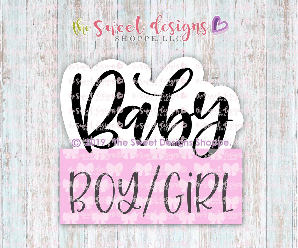 Cookie Cutters - Baby Name Plaque 2019 - Cutter - Sweet Designs Shoppe - - ALL, Baby, Cookie Cutter, Plaque, Promocode