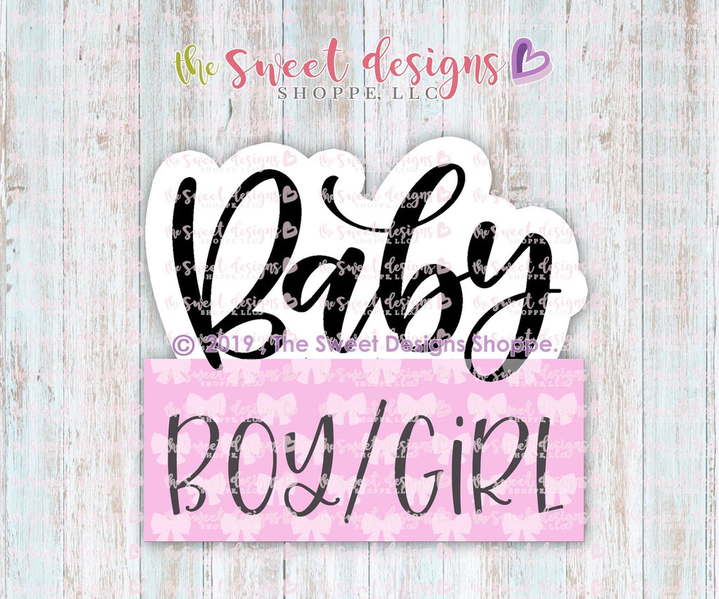 Cookie Cutters - Baby Name Plaque 2019 - Cookie Cutter - The Sweet Designs Shoppe - - ALL, Baby, Cookie Cutter, Plaque, Promocode