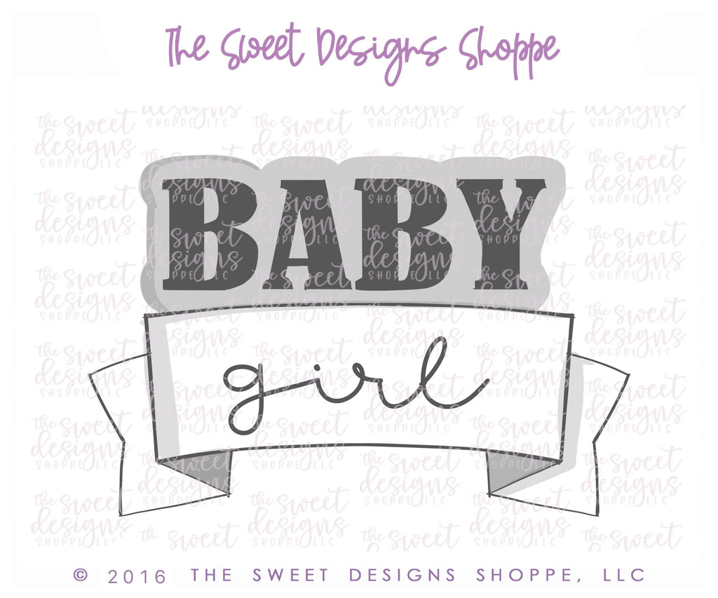 Cookie Cutters - Baby Name v2- Cookie Cutter - The Sweet Designs Shoppe - - ALL, Baby, Bunting, Cookie Cutter, cookie cutters, Customize, Plaque, Promocode