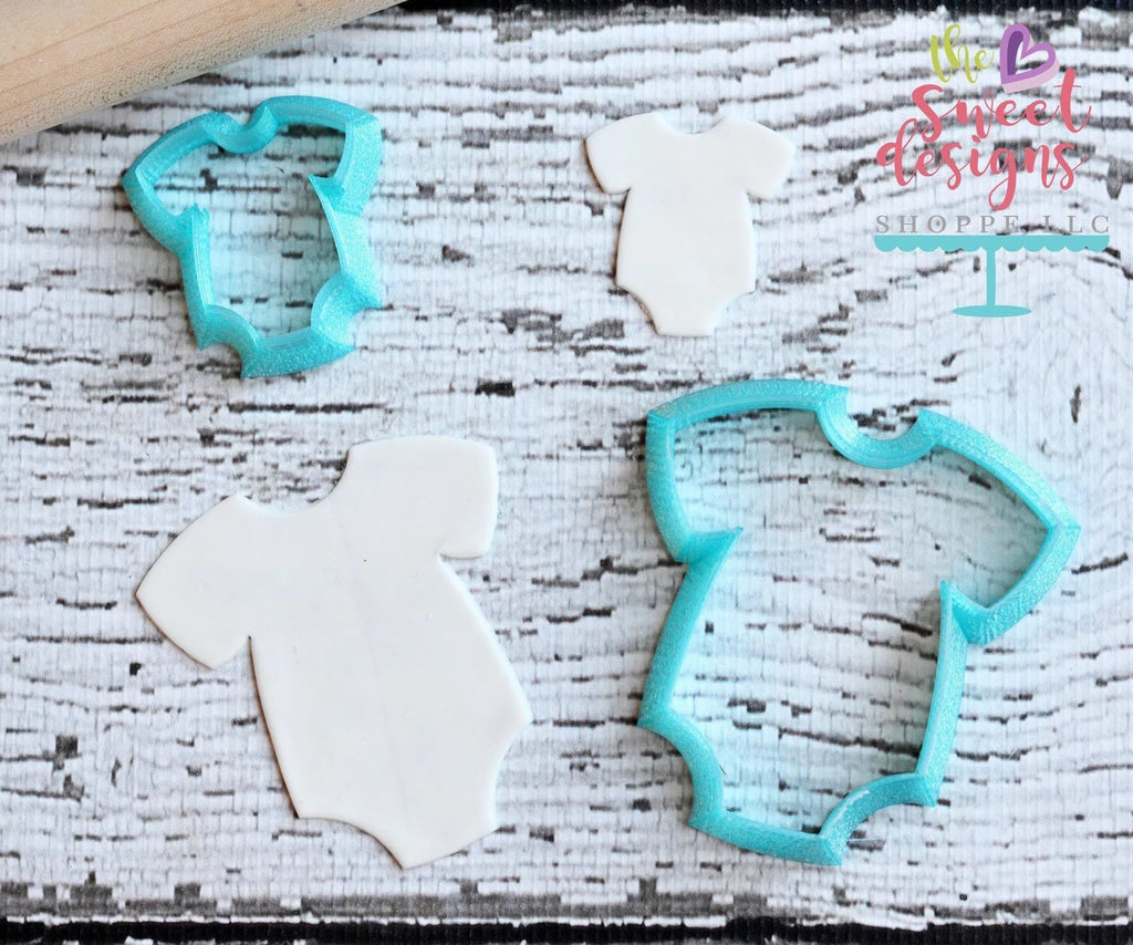Cookie Cutters - Baby Onesie v2- Cookie Cutter - The Sweet Designs Shoppe - TSDS - - ALL,Baby,Baby Boy,Baby Shower,Clothes,Clothing / Accessories,Cookie Cutter,Gender Reveal,Onesie,Promocode