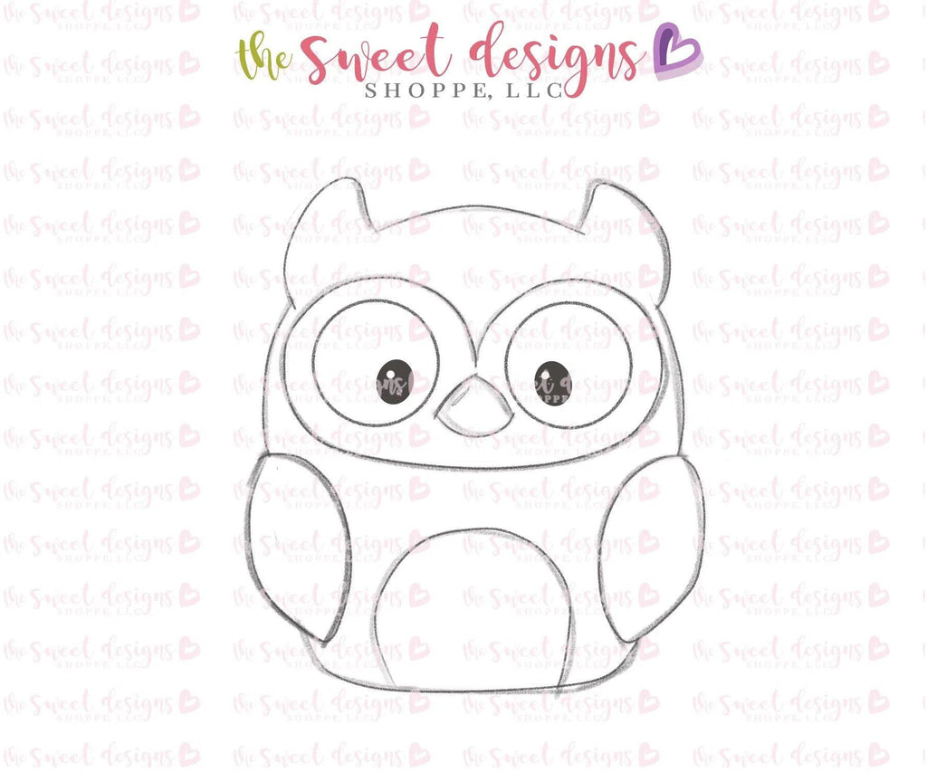 Cookie Cutters - Baby Owl - Cookie Cutter - The Sweet Designs Shoppe - - ALL, Animal, Animals, Cookie Cutter, Forest, forest animals, Promocode, Woodland