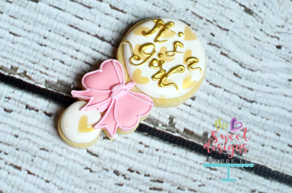 Cookie Cutters - Baby Rattle v2- Cookie Cutter - The Sweet Designs Shoppe - TSDS - - ALL,Baby,baby rattle,Baby Shower,Bow,Cookie Cutter,Promocode,rattle,STL
