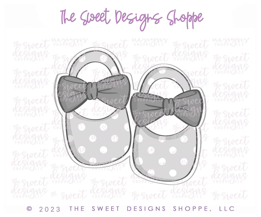 Cookie Cutters - Baby Shoes - Cookie Cutter - Sweet Designs Shoppe - - accessory, ALL, Baby, Baby Shower, Clothes, Clothing / Accessories, Cookie Cutter, Promocode, Shoe, Shoes