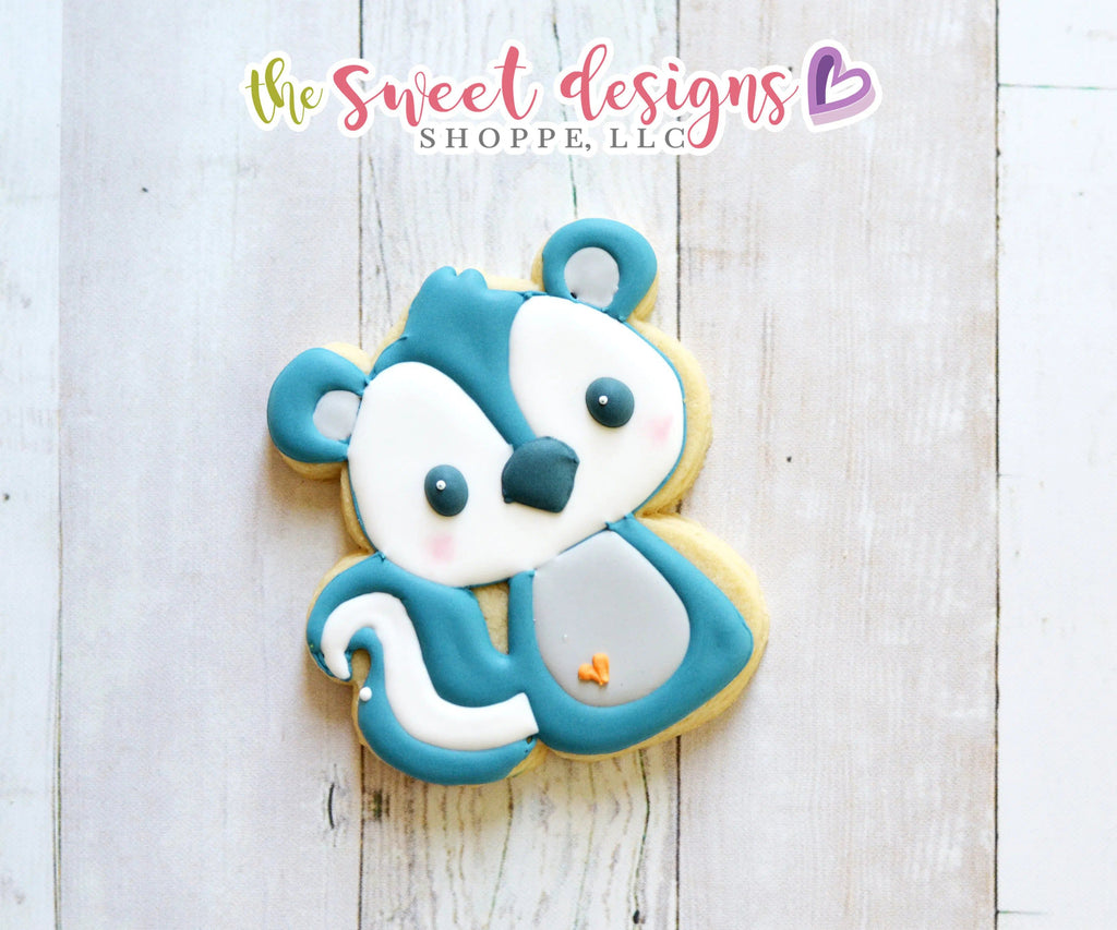 Cookie Cutters - Baby Skunk - Cookie Cutter - The Sweet Designs Shoppe - - ALL, Animal, Animals, Cookie Cutter, Forest, forest animals, Promocode, Woodland